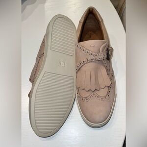 FRYE sneakers, light pink suede, never worn